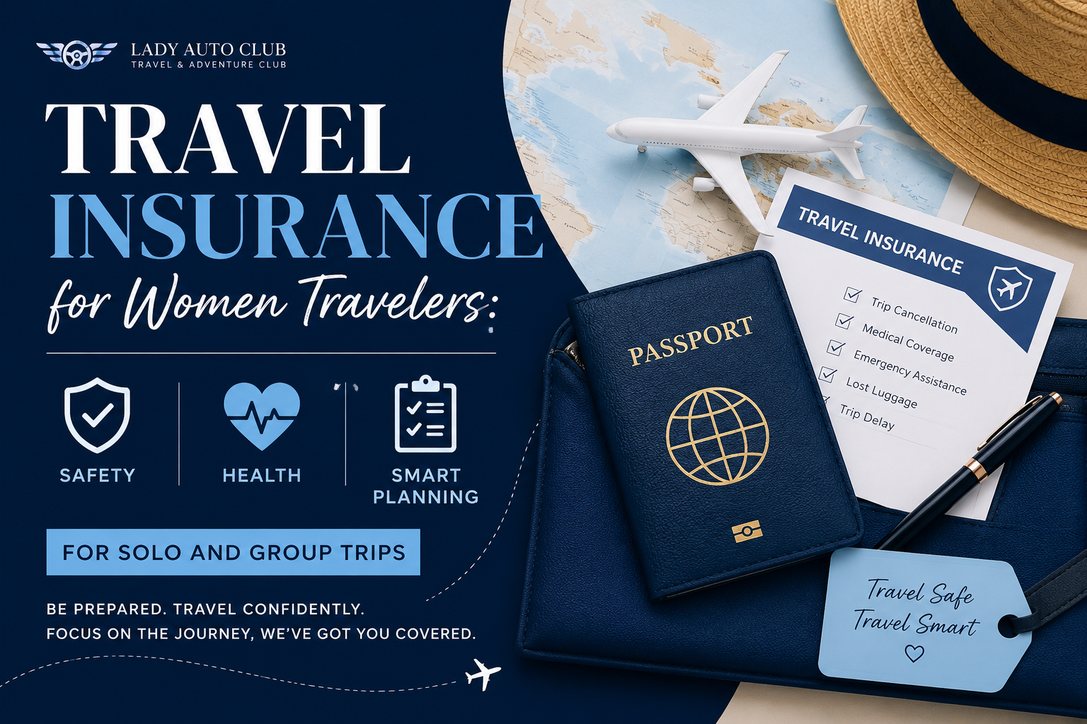 Travel Insurance for Women Travelers: Safety, Health & Smart Planning for Solo and Group Trips